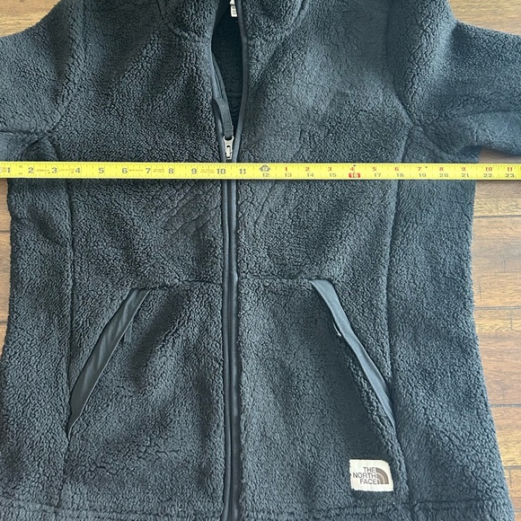 The North Face Women’s Fleece Jacket Black Full Zip Size Medium - Picture 6 of 9